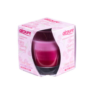 Airpure Fragrance Candle "very cherry berry"